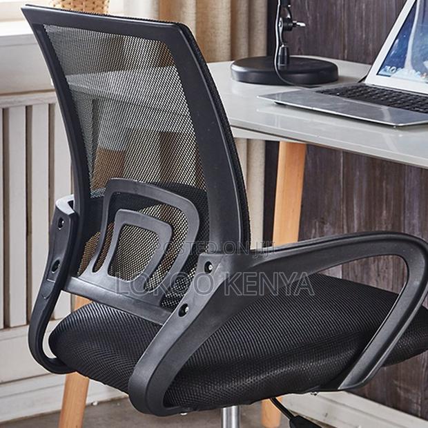 Office Chair : Black Casual Office Chair