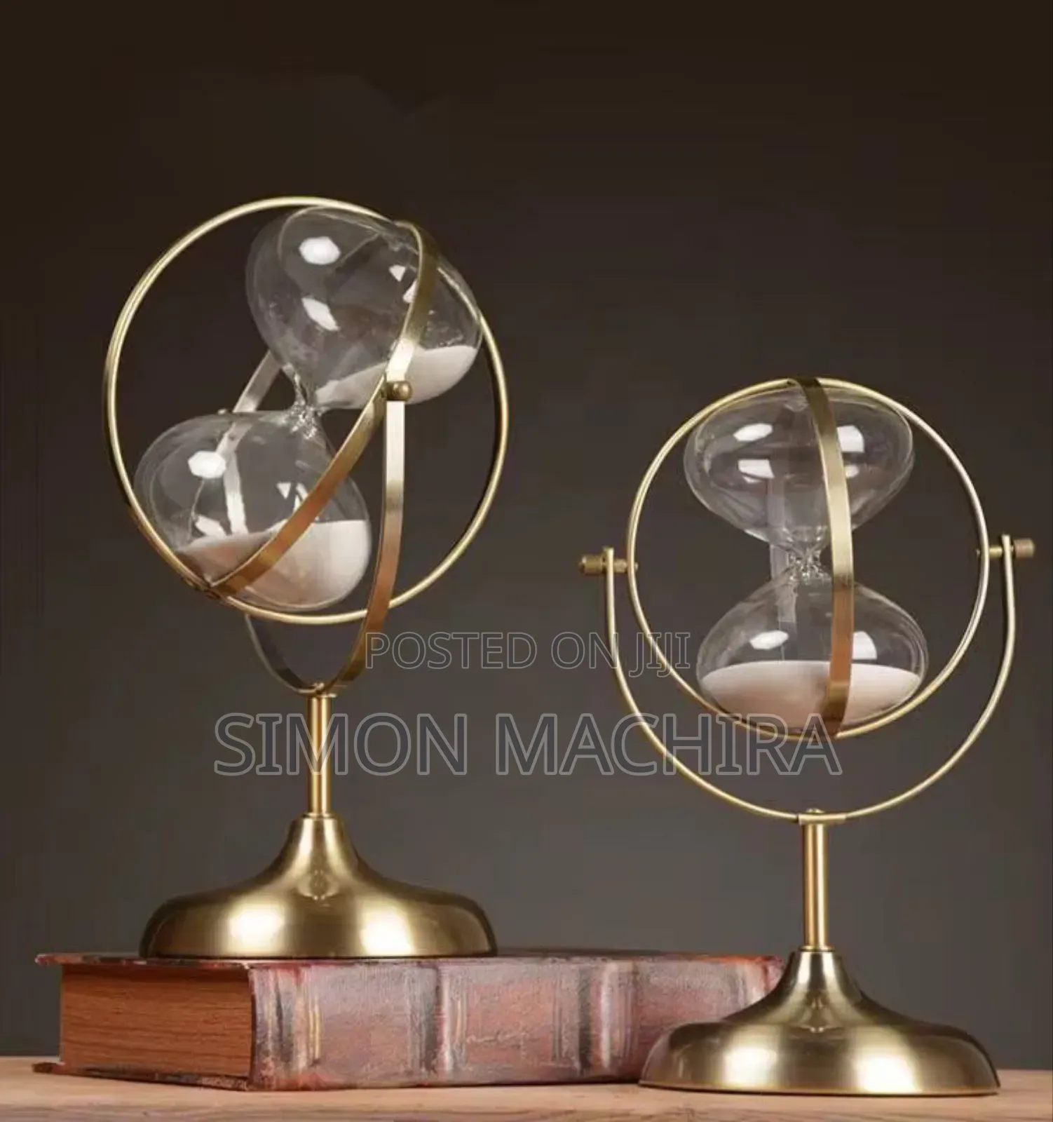 Brass Vintage 30 Minutes Hour Glass