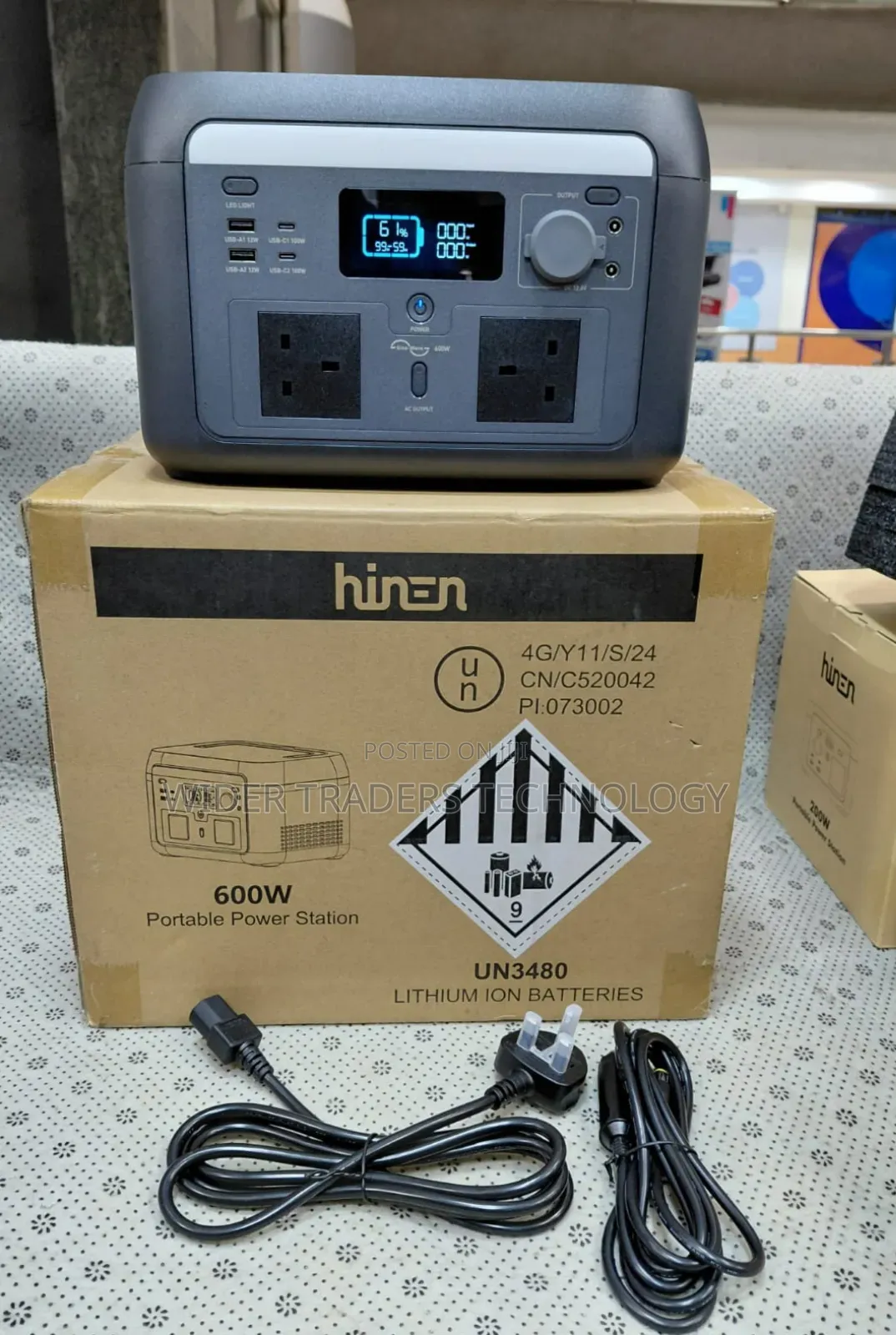 Hinen 600w Portable Power Station