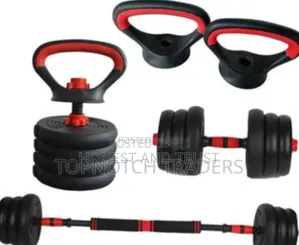 30kg Dumbells 6in1