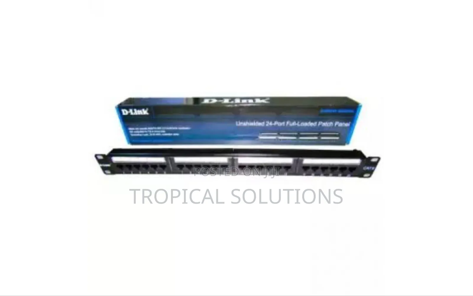 D-Link NPP-C61blk241 Cat6 24-Port Patch Panel