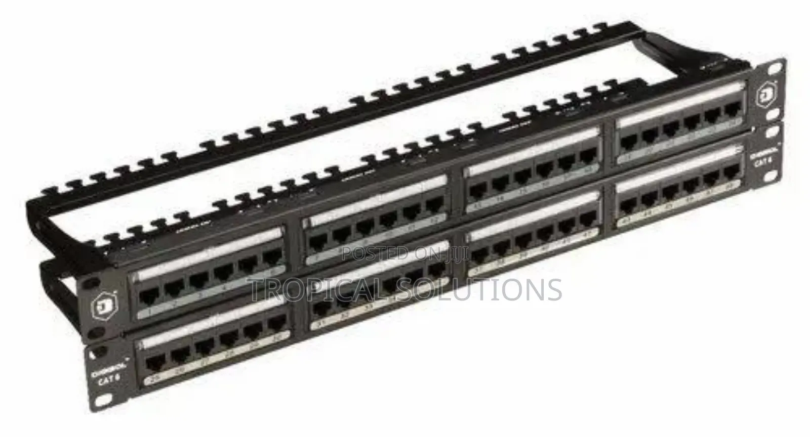 D-Link NPP-C61blk241 Cat6 24-Port Patch Panel