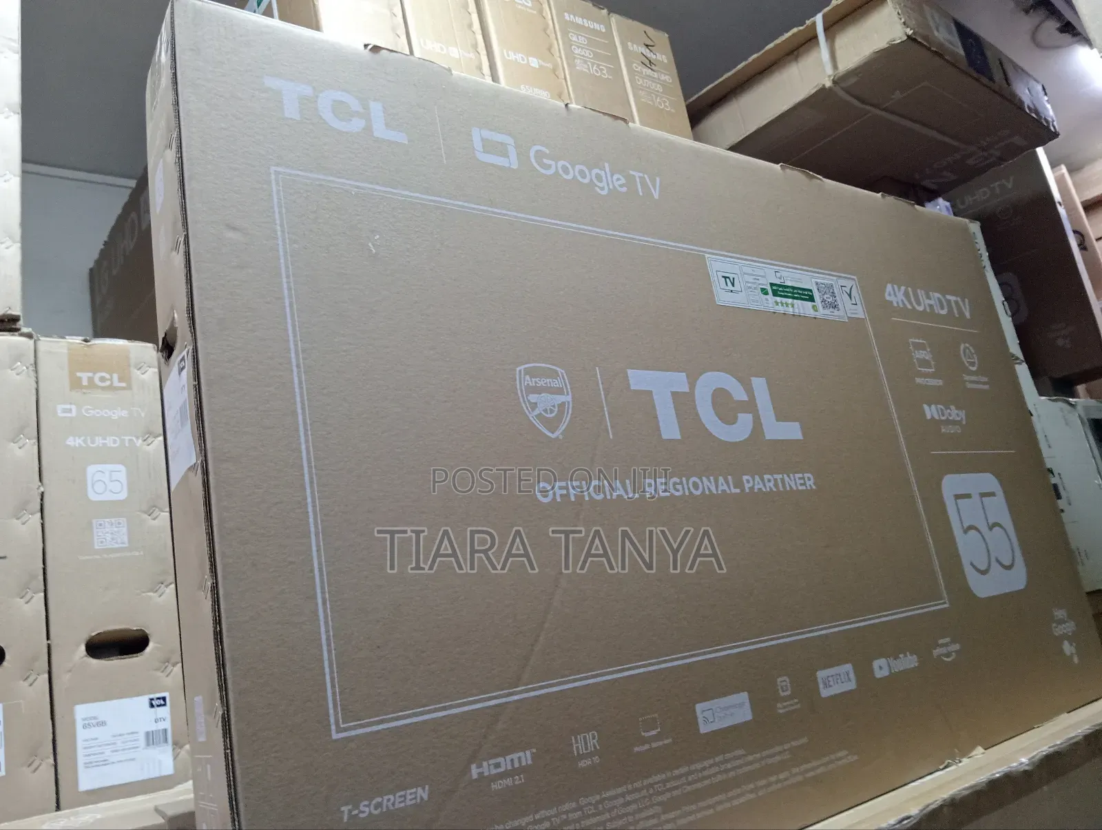 TCL 55 Inch Smart Google Tv P69b