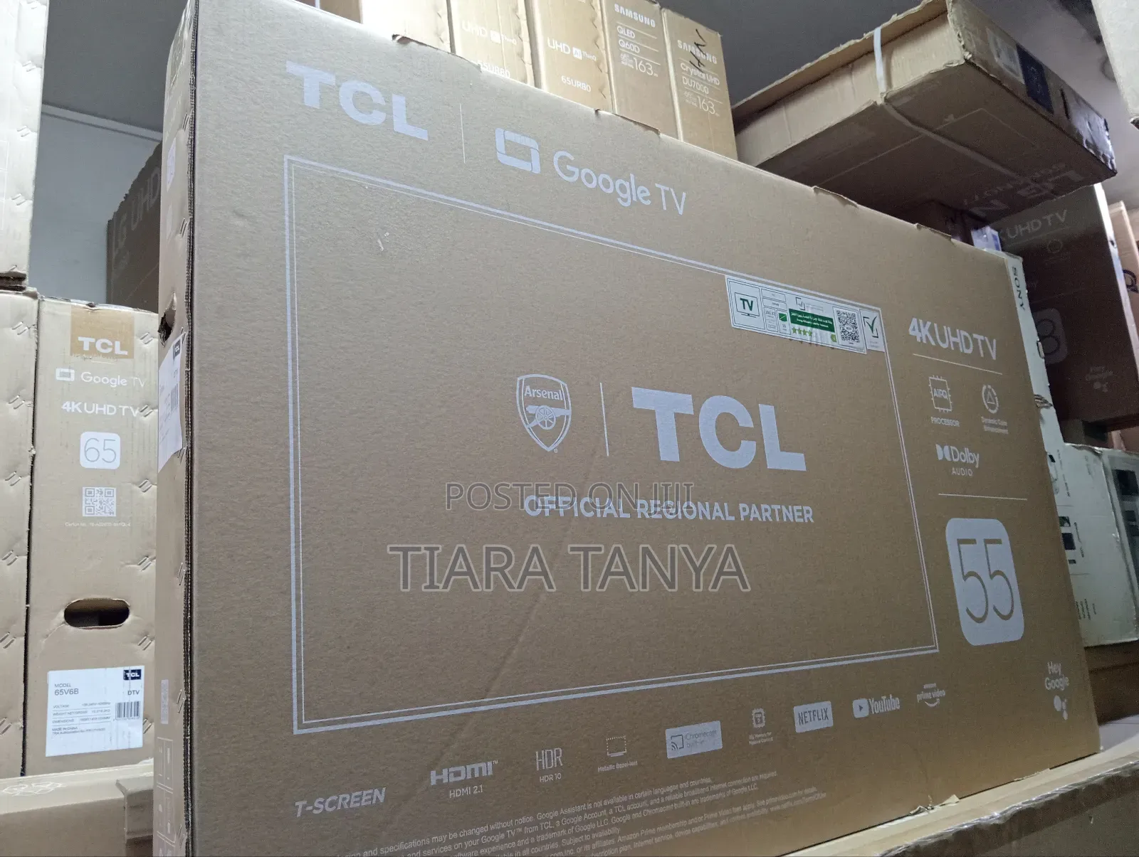 TCL 55 Inch Smart Google Tv P69b