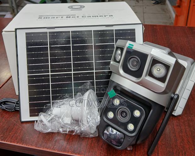 Two-Way Audio Wifi Dual Solar Camera - main view