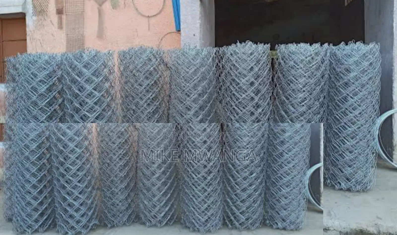 Galvanized Chain Link Mess 80x80, 11g, 5ft