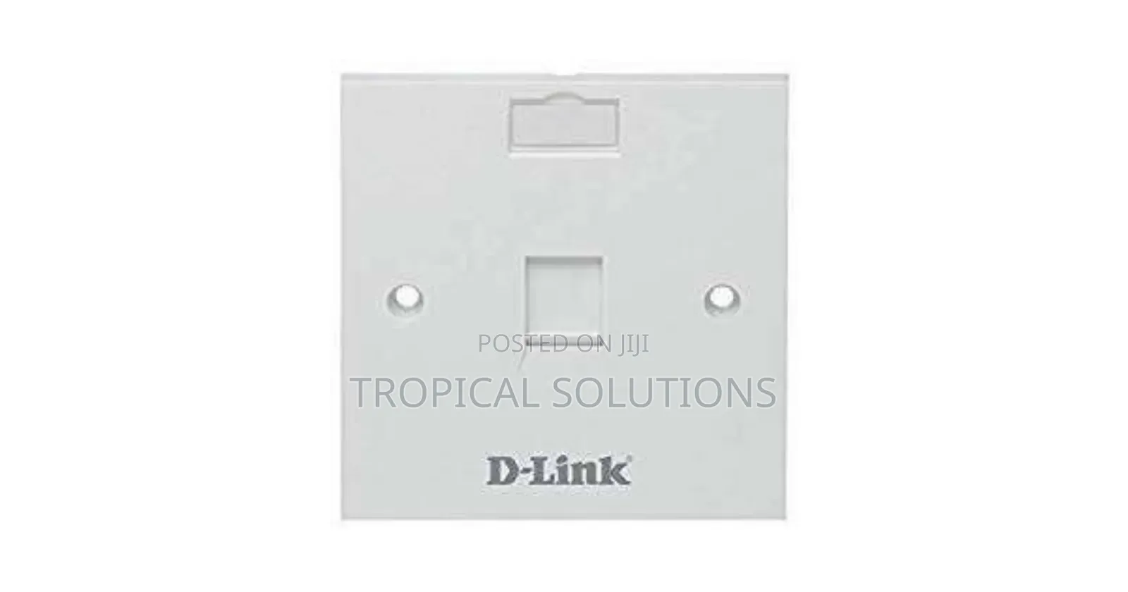 NFP-0wh111 Single Faceplate With Shutter Id Plate