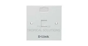 NFP-0wh111 Single Faceplate With Shutter Id Plate