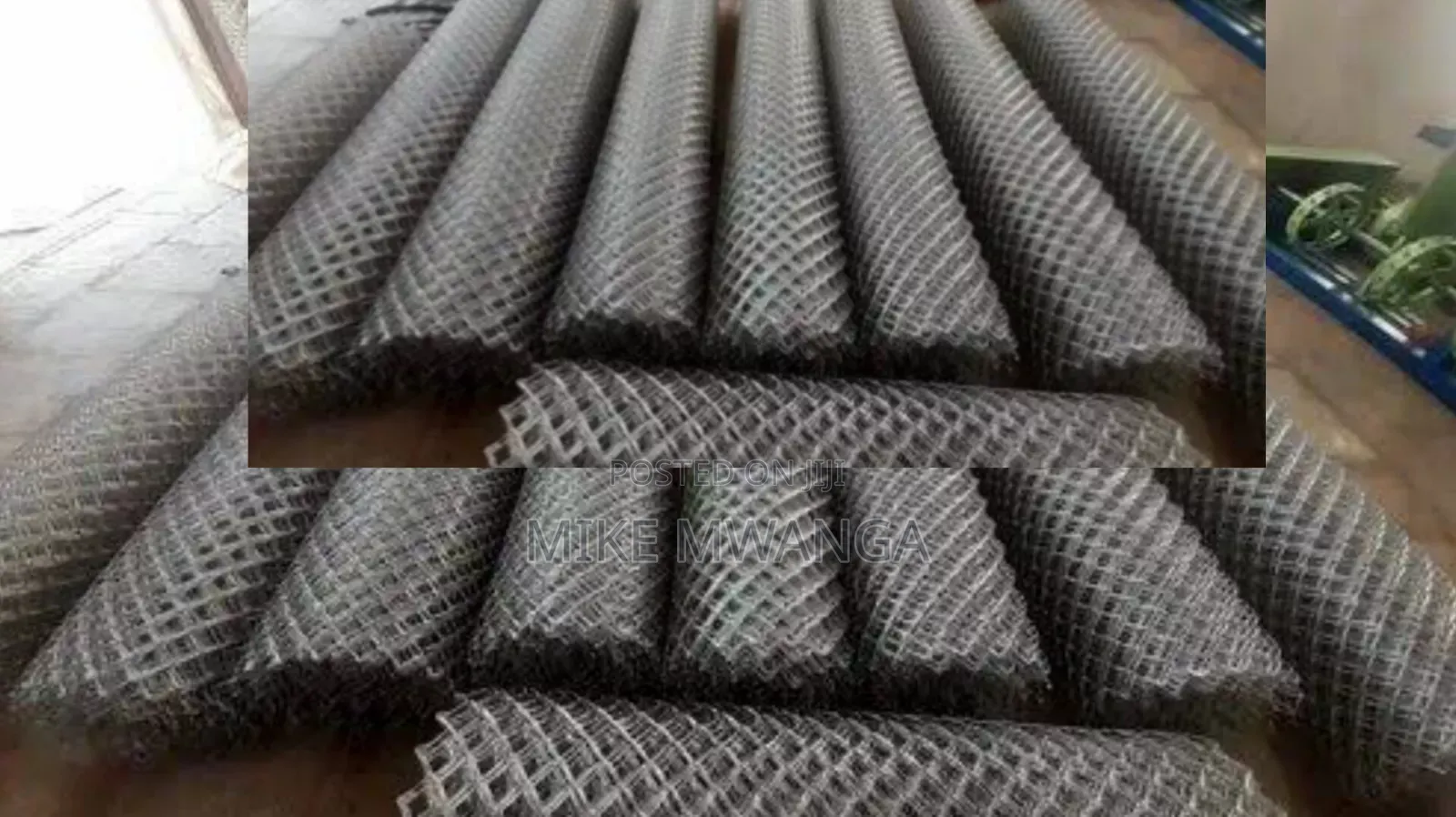 Gauge 11, 5ft Height 80x80 Chain Link(Galvanized)
