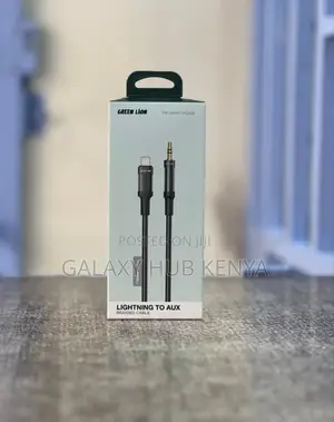 Green Lion Lightening to Aux Cable
