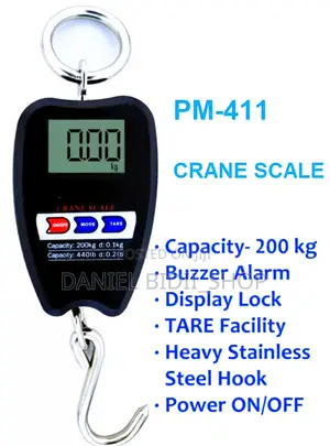200kg Steel Hook Crane Scale