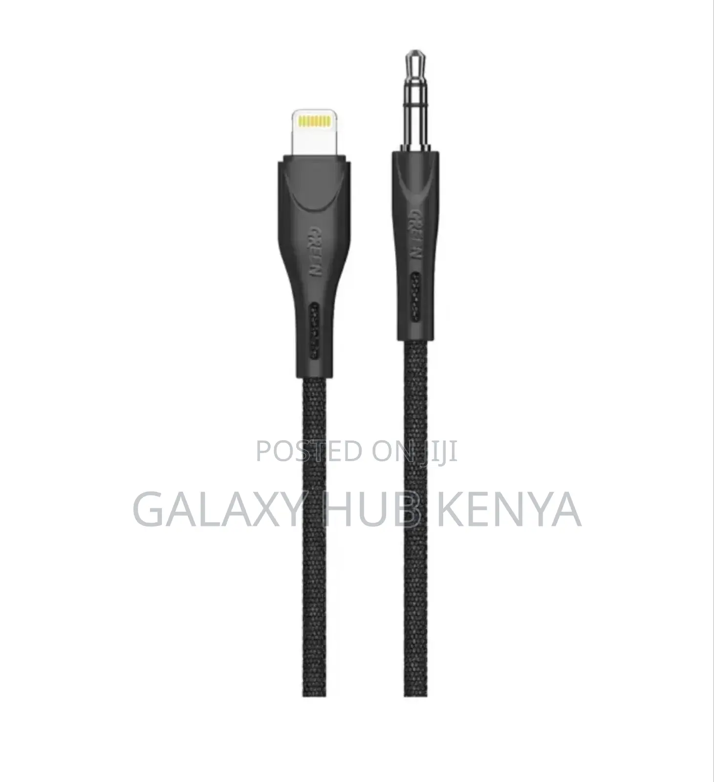 Green Lion Lightening to Aux Cable