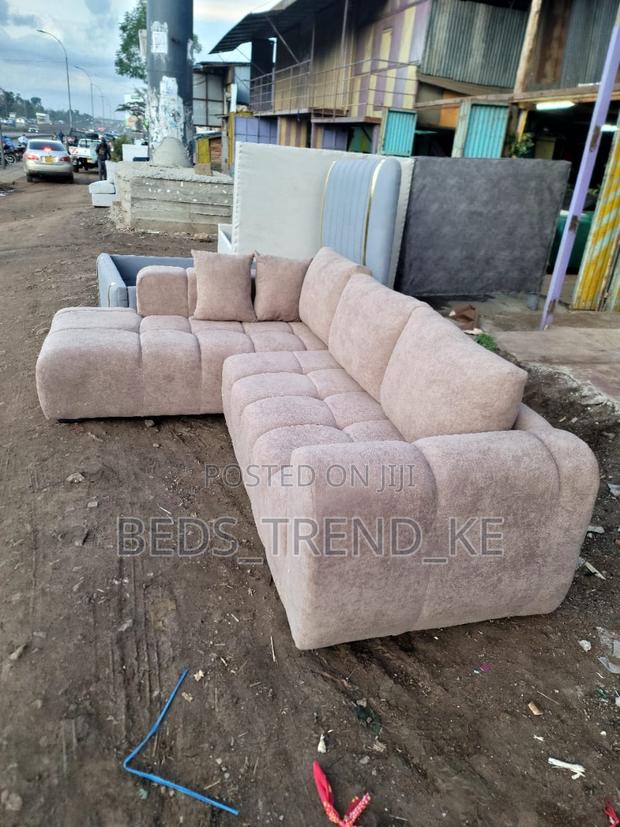Modern Bubble L Seat Sofa 6 Seater