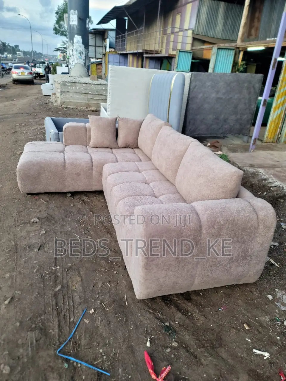 Modern Bubble L Seat Sofa 6 Seater