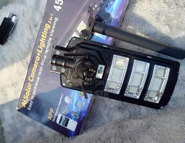 Street Light PTZ Flood Light 4g Camera - main view
