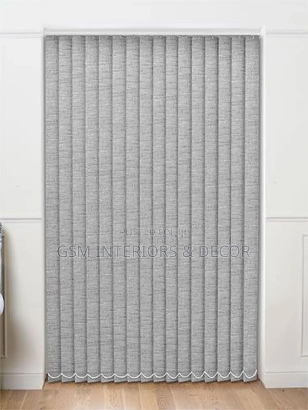 Ash Grey Office Blinds for Office Curtains