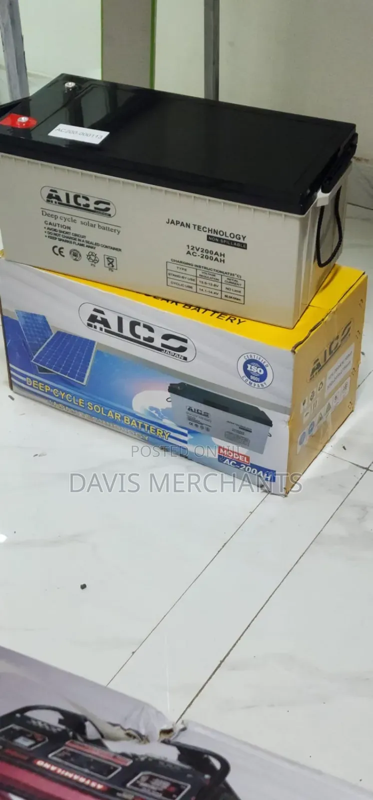 Aico 200ah Dc Solar Battery