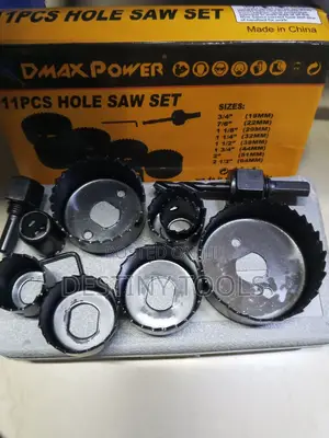 11pcs Dmax Hole Saw Set