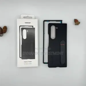 Samsung Galaxy Z Fold 6 Leather Standing Phone Case Cover