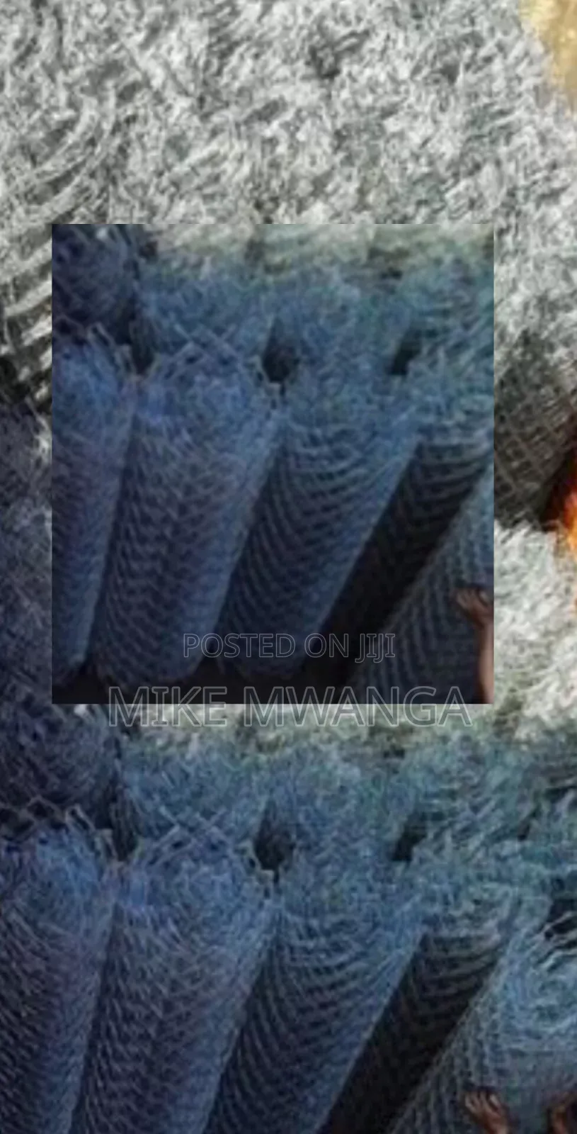 Chain Link Mesh 10ft Height, 11g, 80x80(Galvanized)