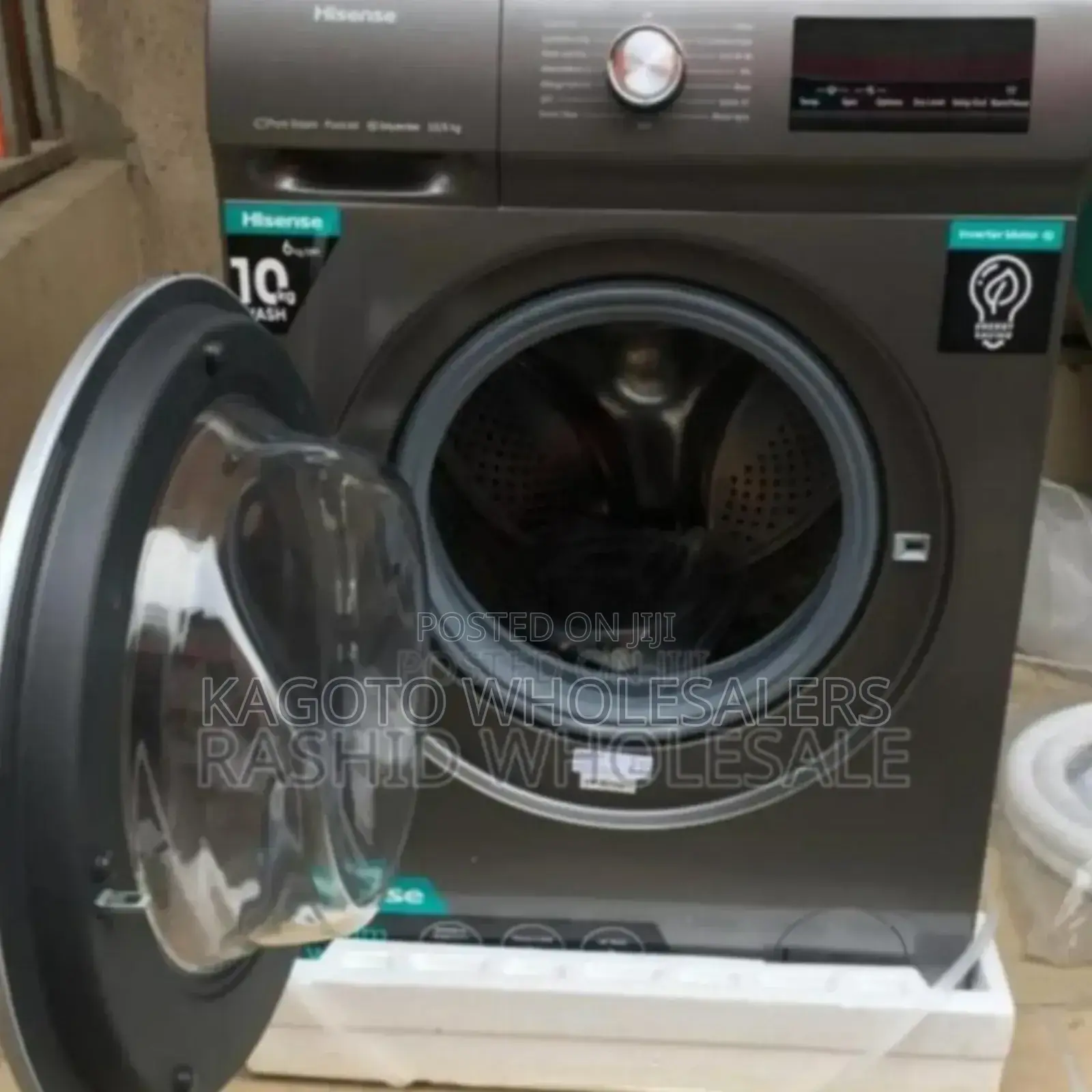 Colour Grey - Hisense 10kgs Wash and Spin