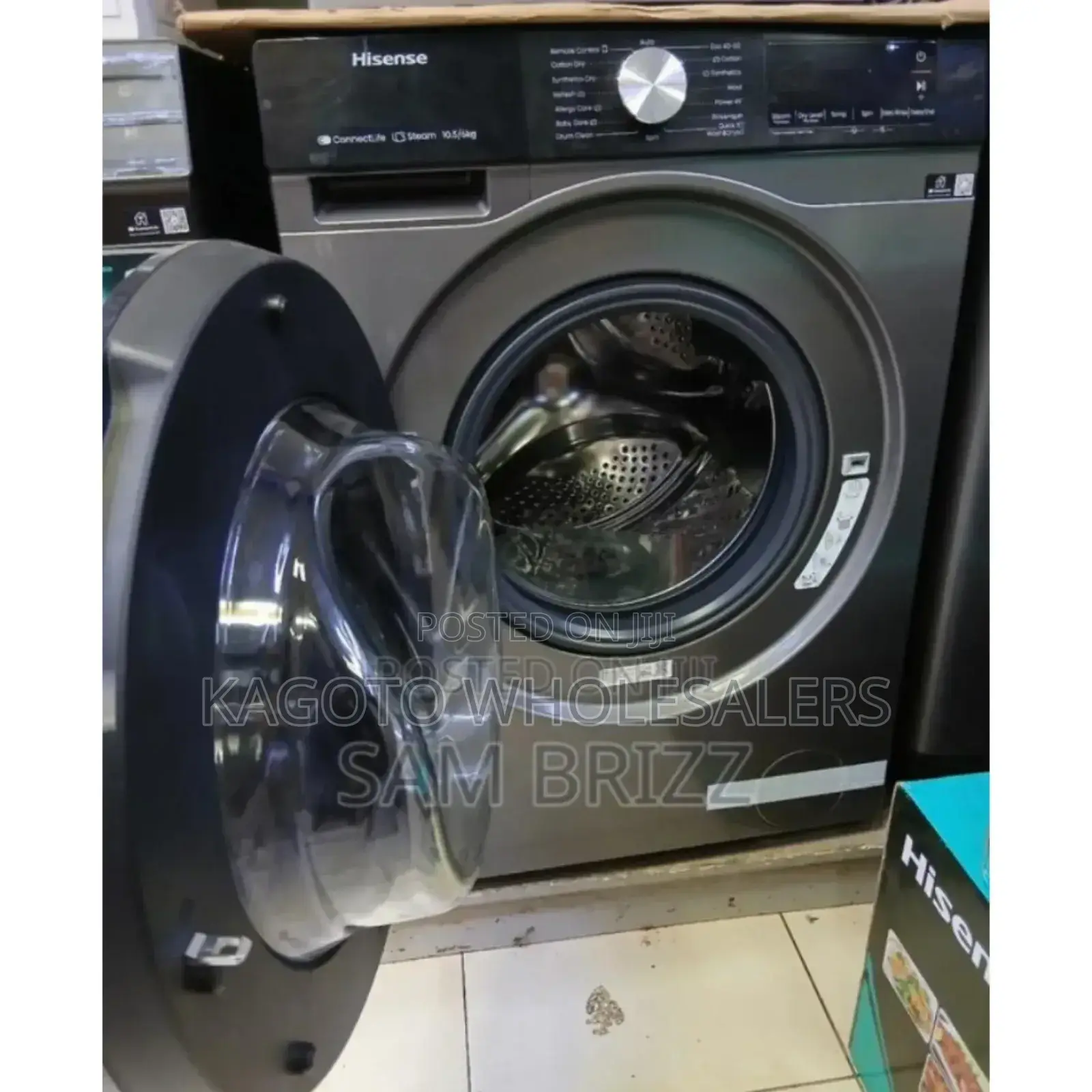 Full Automàtic - Hisense 10kgs Wash and Spin