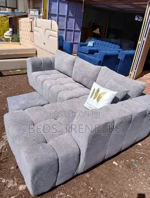 Decent 6 Seter L Seat Sofa