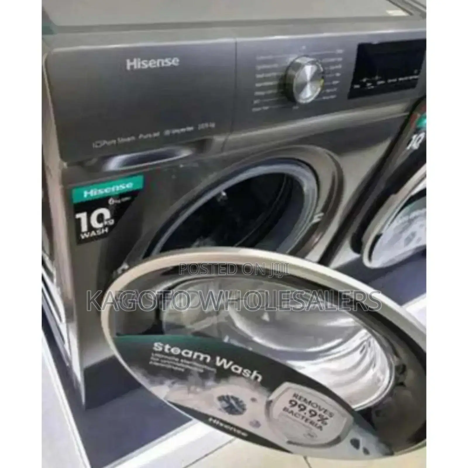 High Quality- 1year Warranty- Hisense 10kgs Wash and Spin