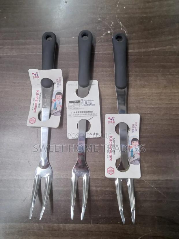 Stainless Steel Barbeque Meat Fork - main view