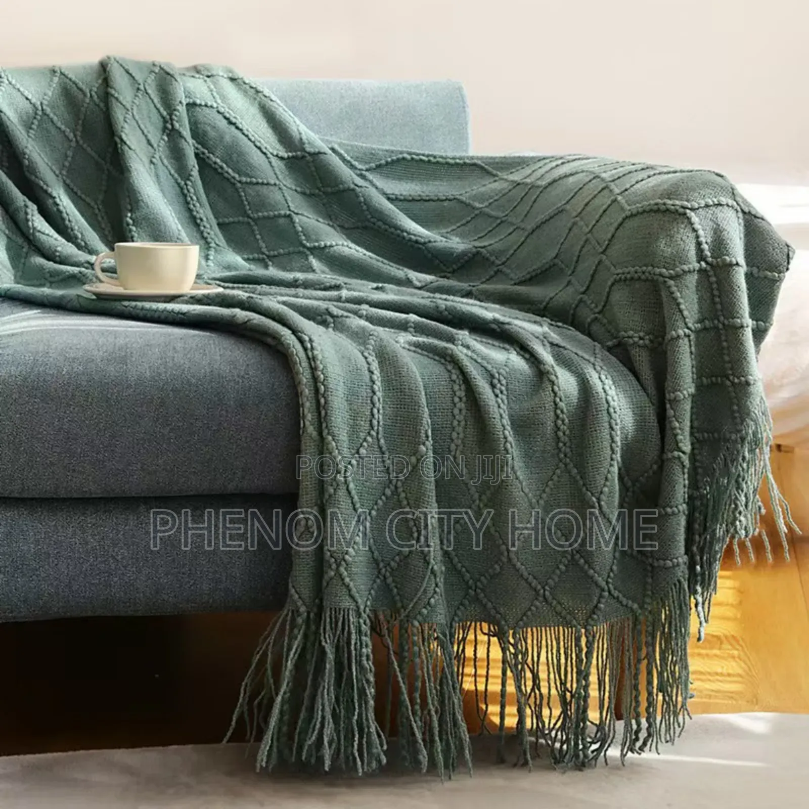 Beige Tufted Throwblankets Available