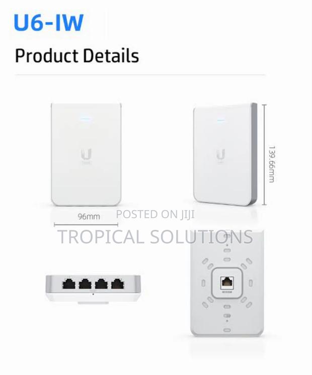 Ubiquiti Unifi 6 in-Wall Access Point (U6-Iw)