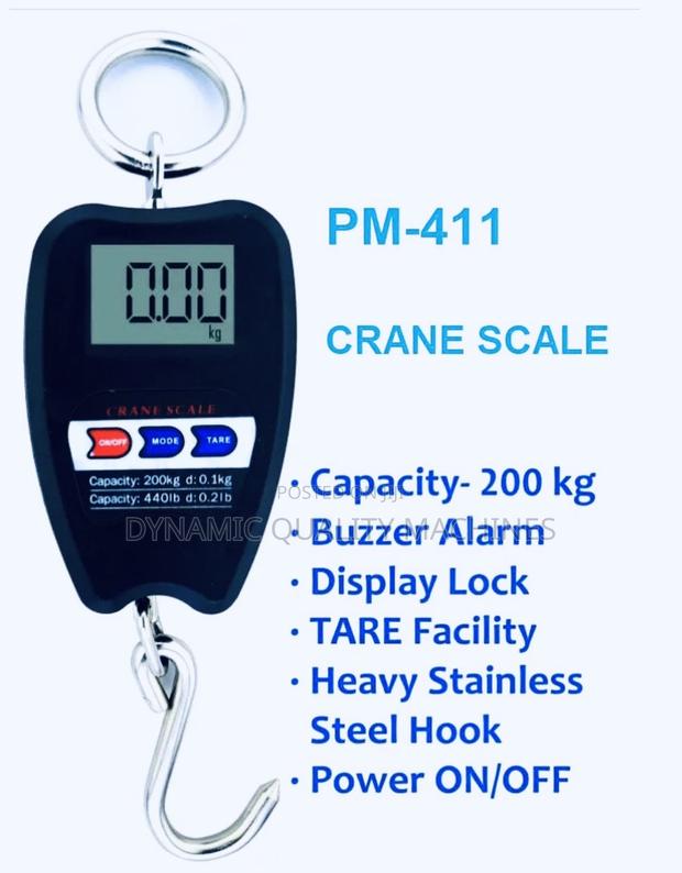200kg Steel Hook Crane Scale - main view