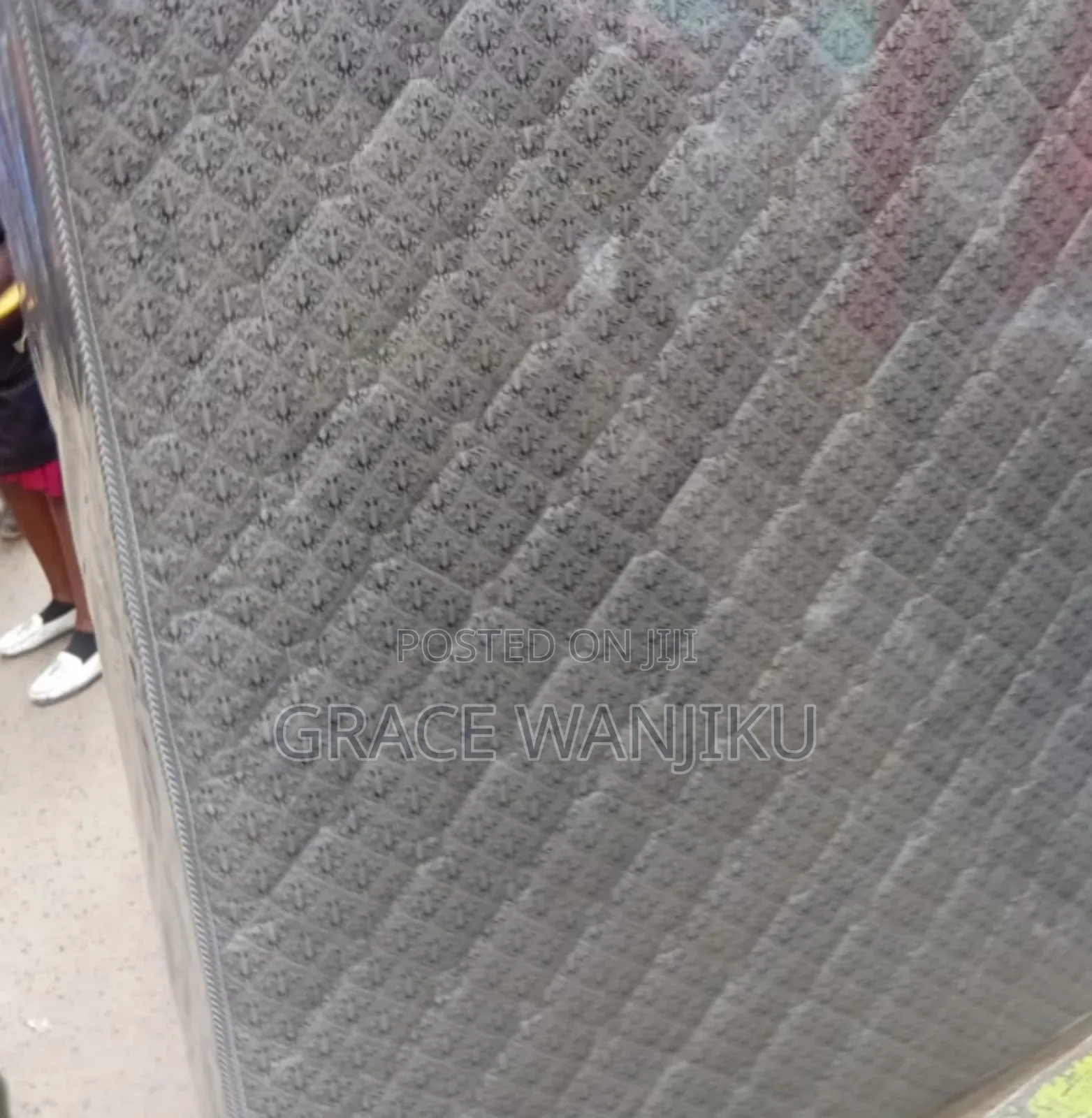 3.5 by 6 Medium Density Quilted Mattress 8 Inch
