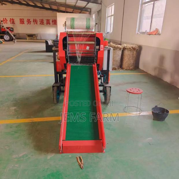 Fully Automatic 5.5kw Electric Silage Baler Wrapper Import on Order - thumbnail 2