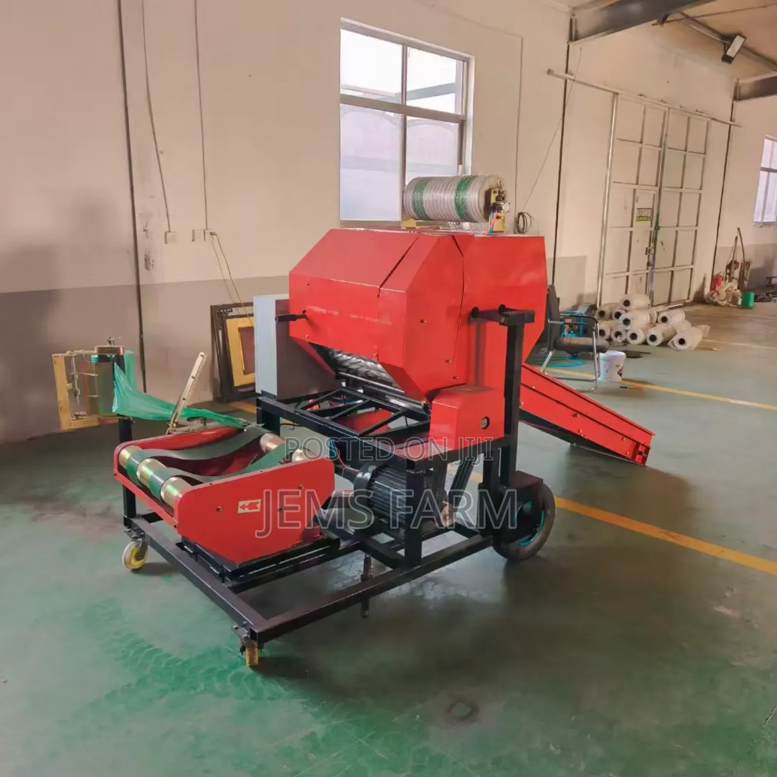 Fully Automatic 5.5kw Electric Silage Baler Wrapper Import on Order