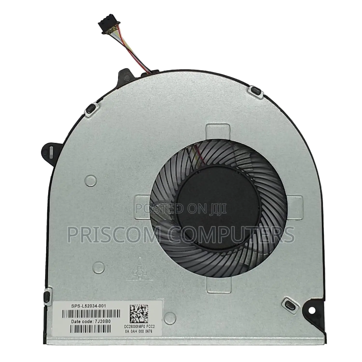Laptop Cpu Cooling Fan for Hp 15-Du 15-Dw Dy 15s-Du 15s-Dr