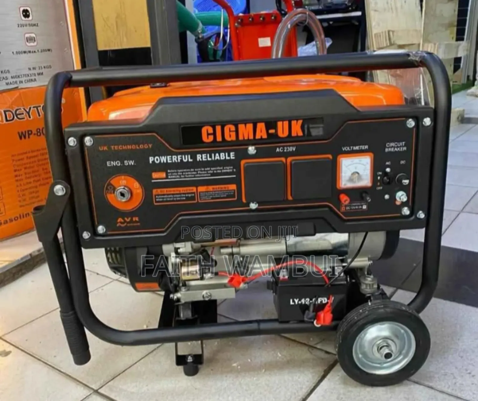 7.0kva Cigma Petrol Powered Generator/Petrol Generator