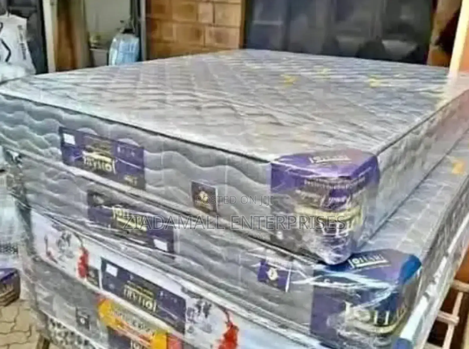 Upgraded Mattress Plain 6*6 10 Inch Plain