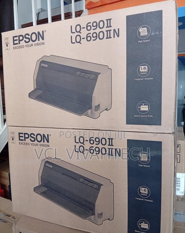 Epson Lq-690 Printer | Long-Lasting 24-Pin Performance - main view