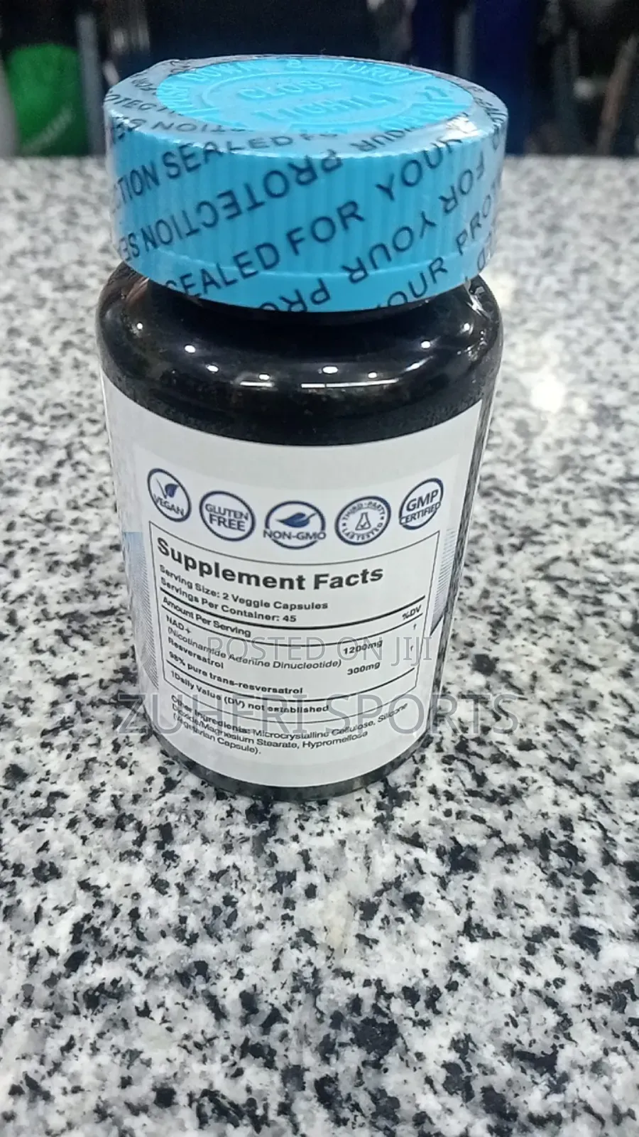 Resveratrol Nad + Liposomal Ultrastrength Dietary Supplement