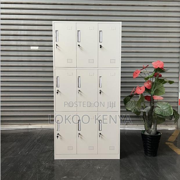 Office Cabinet : Lockpro 9-Compartment Cabinet - main view