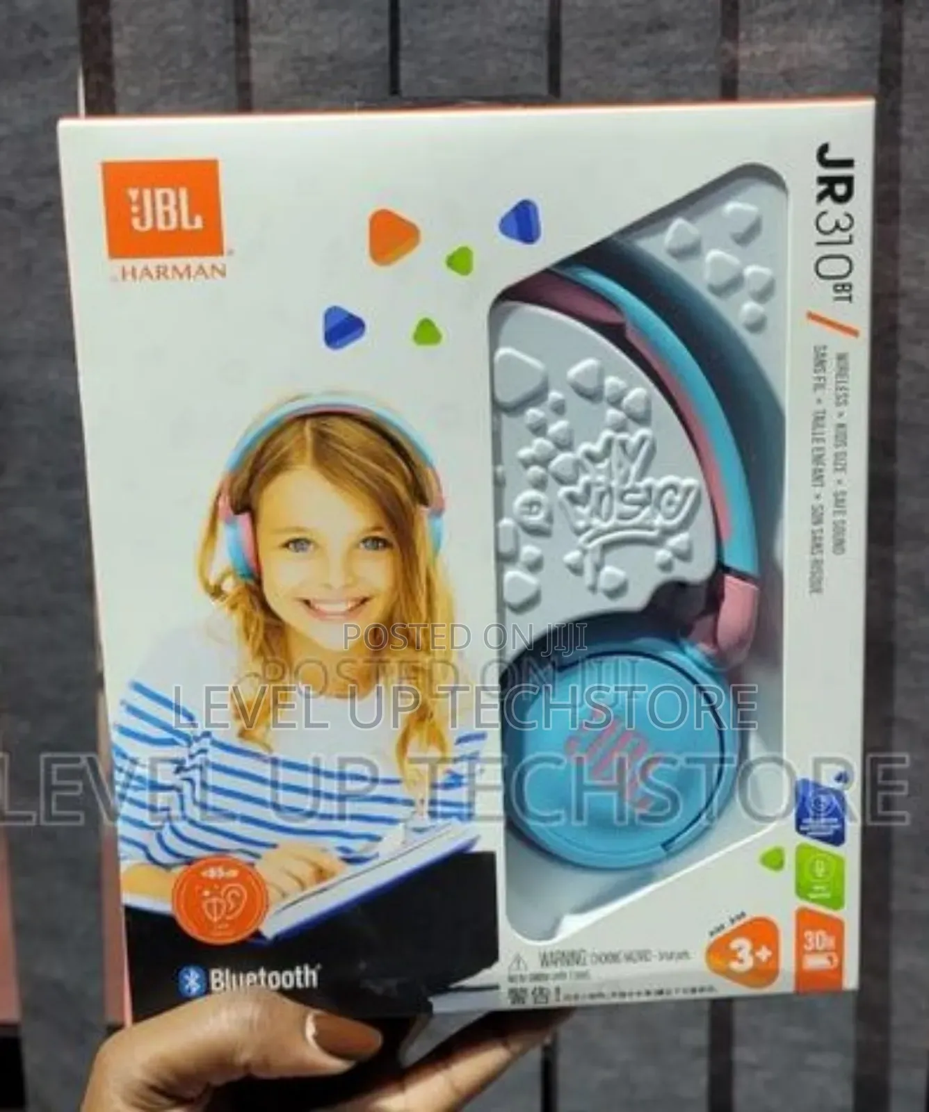Jbl Jr 310 Bt Kids On-ear Headset New