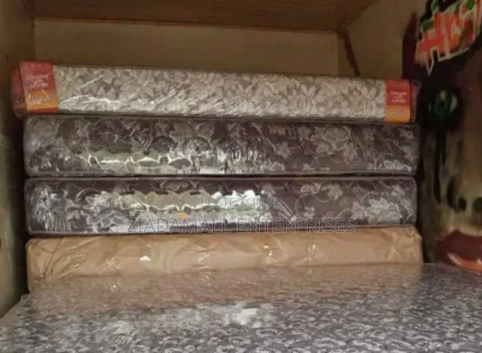 4x6 Ft Quilted Mattress – 10 Inches of Plush Pressure Relief