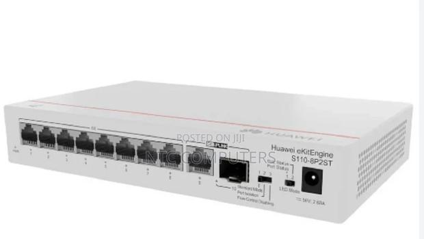 S110-8p2st (8*Base-t > S110-8p2st (Smb 8port Poe - main view