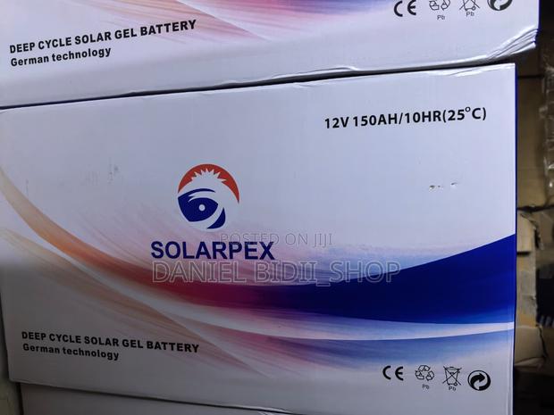 Solarpex Deep Cycle Solar Gel Battery 150ah
