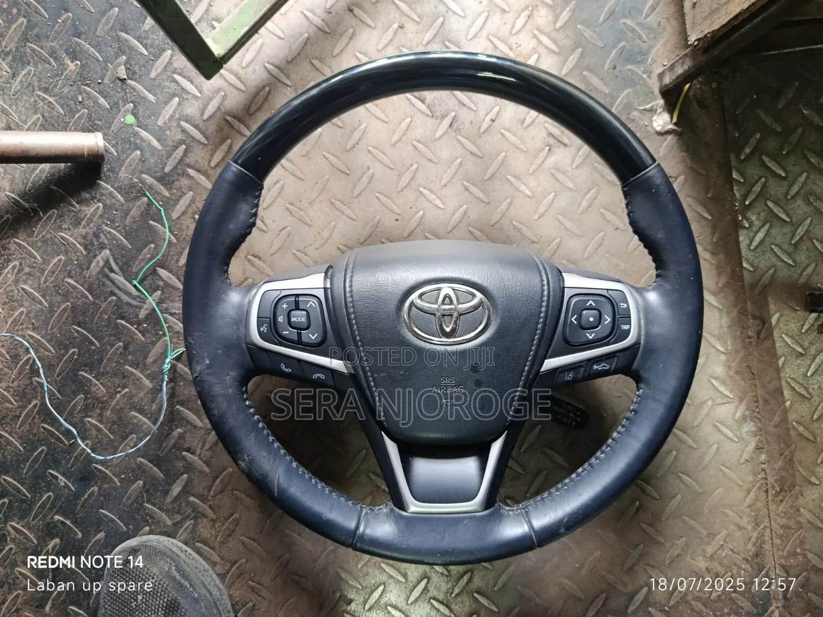 Harrier New Steering Airbag