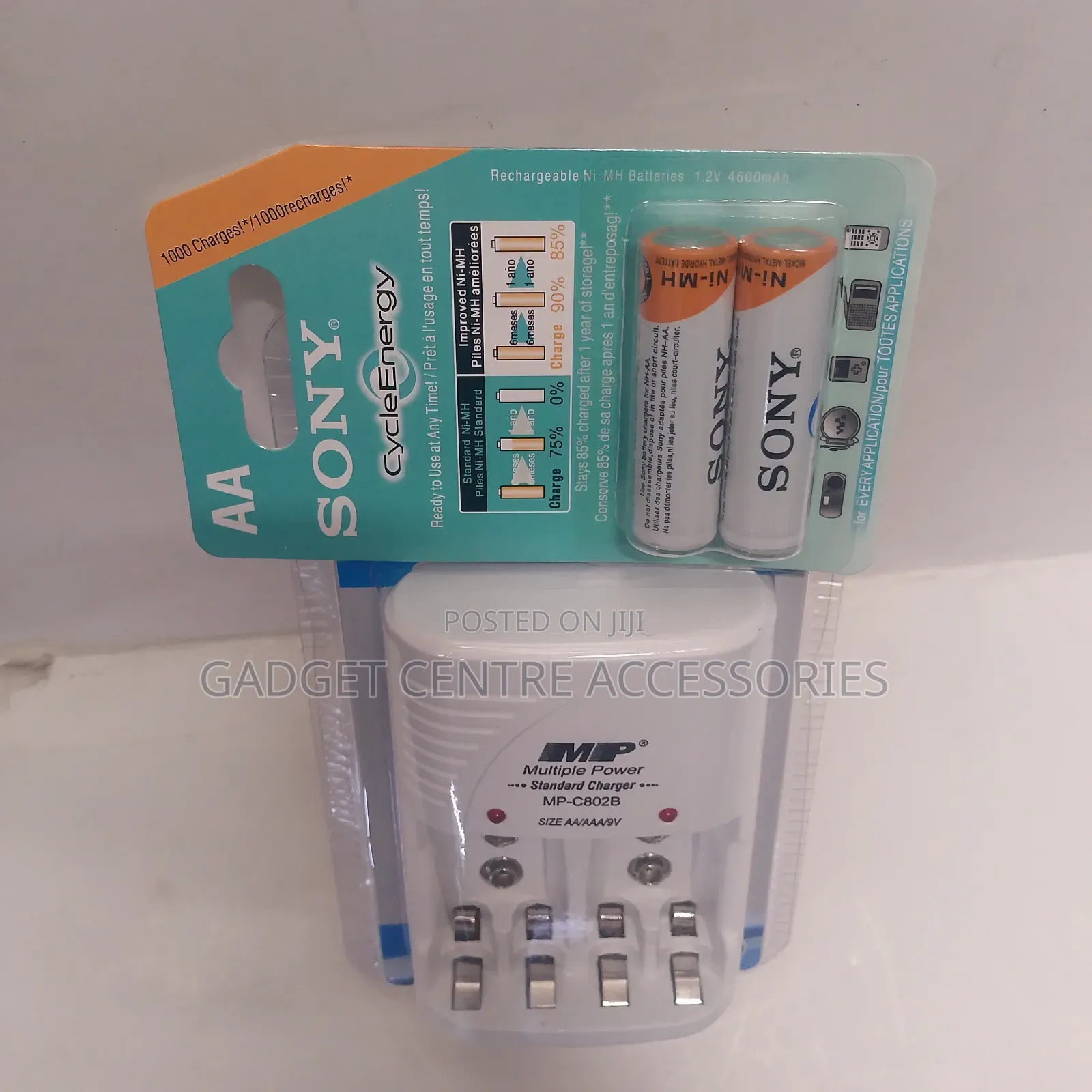 9v Charger ,Sony Rechargeable Batteries