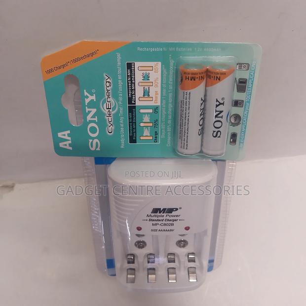 9v Charger ,Sony Rechargeable Batteries