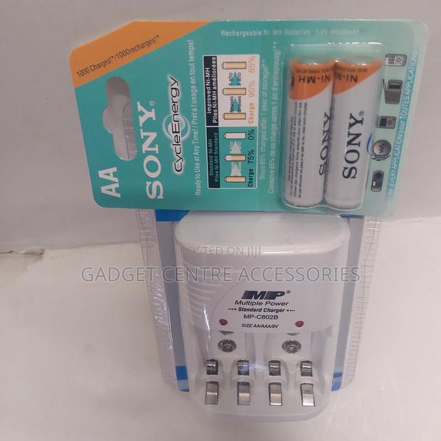 9v Charger ,Sony Rechargeable Batteries - thumbnail 2