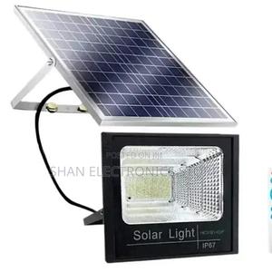Waterproof Solar Lamp Remote Control 100w Solar Floodlight, - thumbnail 2